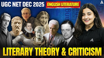 UGC NET English Literature Marathon | UGC NET English Literary Theory & Criticism By Aishwarya Ma