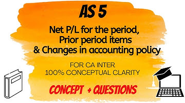 AS 5 in ENGLISH - Net P/L for the Period, Prior Period Items & Changes in Accounting Policies