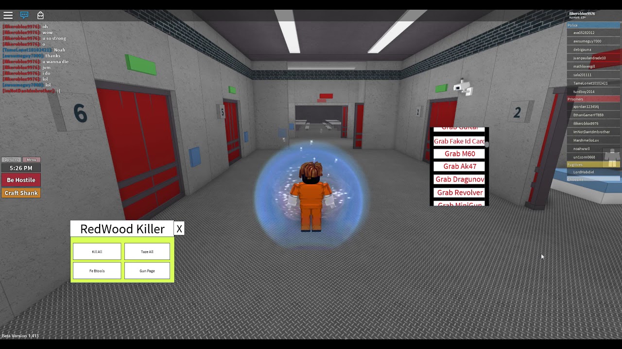 Roblox Roblox Hacking RedWood Prison - YouTube.