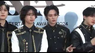 stray kids at ASEA 2024 red carpet