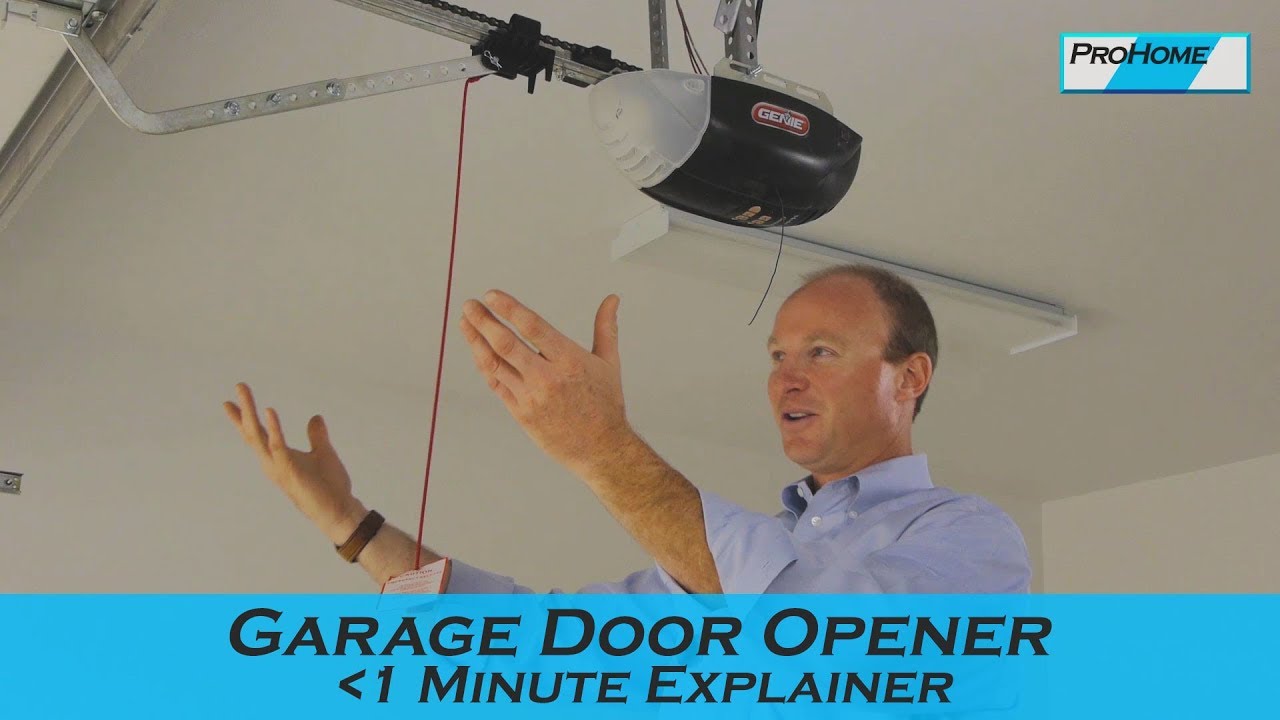 How to Use the Emergency Release on Your Garage Door - YouTube