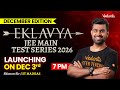 Want 99%ile in JEE? Here’s Your Final Weapon! ⚡ EKLAVYA JEE Main  Test Series 2026