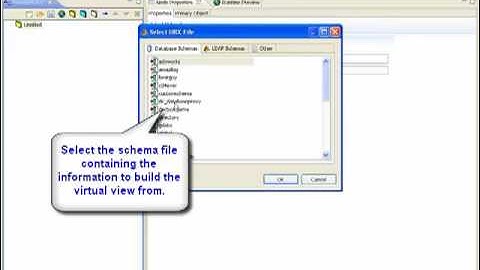Radiant Logic - Virtual Directory demo: Virtual View Based on Joins Between Database Objects