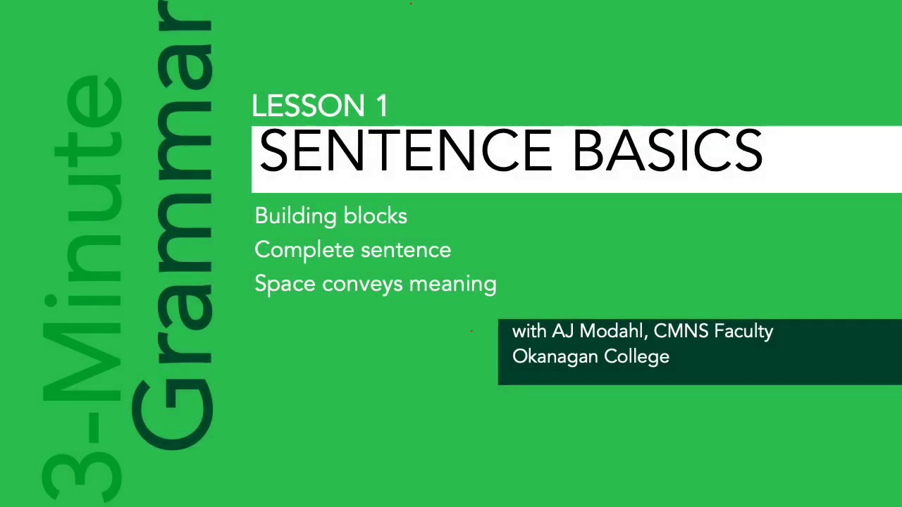 sentence-basics-lesson-1-of-3-minute-grammar-youtube