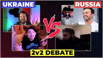 Pro Putin Lefty SNAPS, Starts Fight w/ Destiny And Moderator