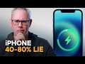 iPhone Battery — The 40-80% Lie