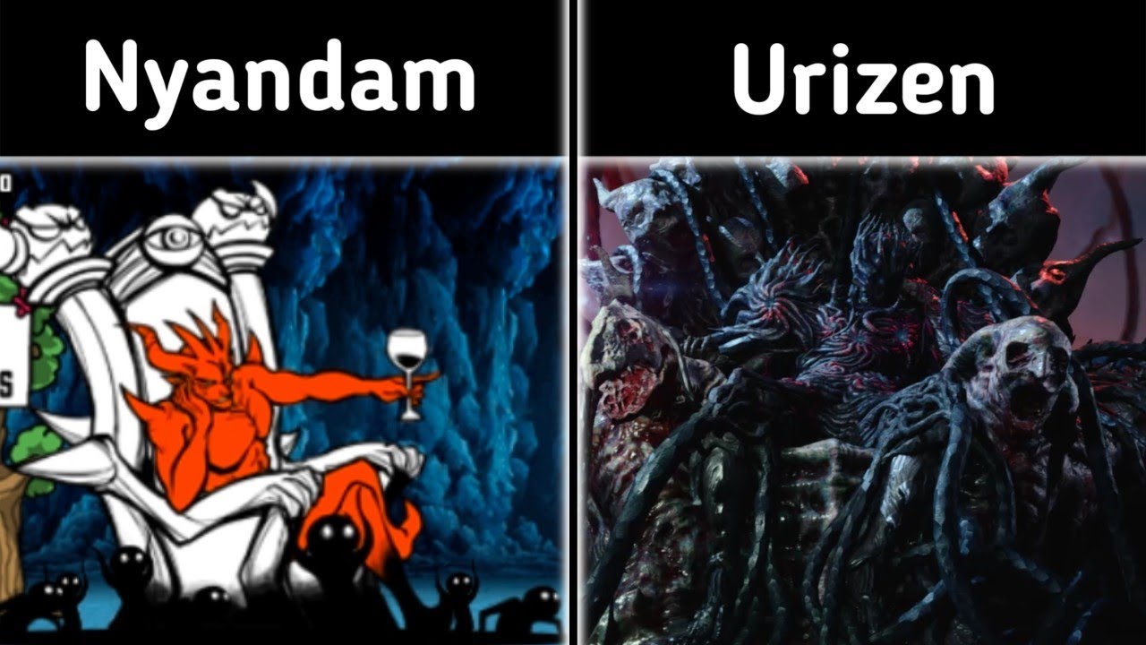 Battle Cats Units/Enemies Vs Other Games