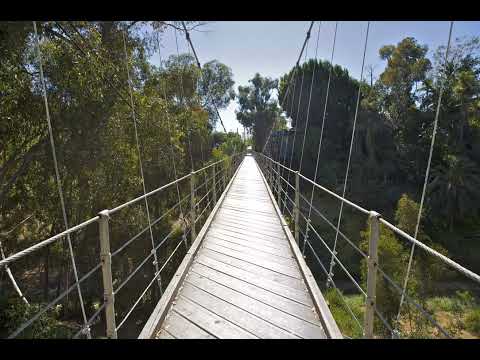 Video: Footbridges of Banker's Hill en Hillcrest in San Diego