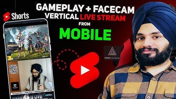 2025 BEST APP FOR YOUTUBE SHORTS STREAM WITH FACECAM | PRISM LIVE STUDIO MOBILE SHORT LIVESTREAM KRO