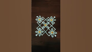 Easy Muggulu designs for Sankranthi 2026 🌺#rangoli #kolam #sankranthimuggulu #shorts #trending