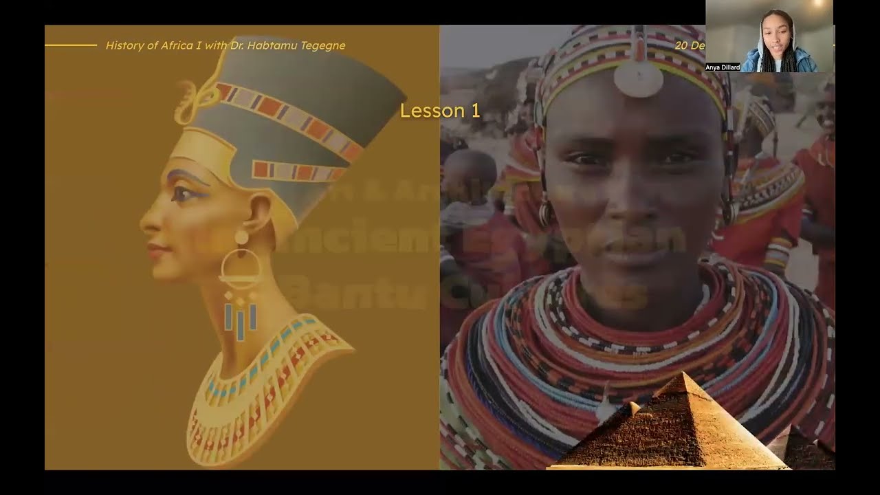 The Significance of Art & Architecture In Ancient Egyptian and Bantu Cultures by Anya Dillard