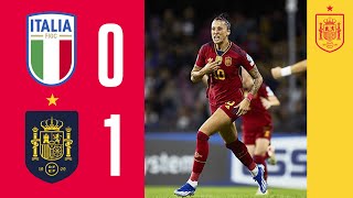 RESUMEN | Italia 0-1 España | UEFA Women’s Nations League | Fase de grupos | 🔴 SEFUTBOL