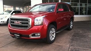 2015 GMC Yukon SLT 4WD (Start Up, In Depth Tour, and Review)