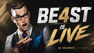 🔴 BE4ST is BACK! | De-Rank today also | Valorant Ranked Live