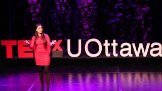 Model and Academics: the balance: Betsy Leimbigler at TEDxUOttawa
