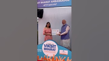 Viksit Bharat Ambassador Art workshop #youtubeshorts #viksitbharat #pmmodi