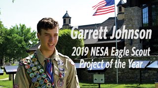 Garrett Johnson, 2019 Eagle Scout Project of the Year