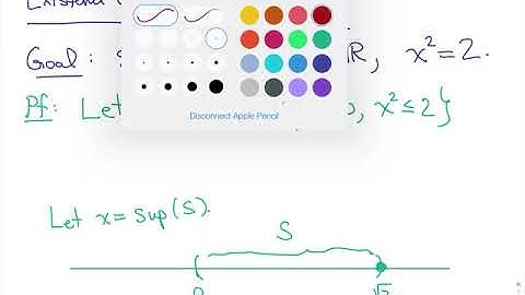 A proof that square root of 2 exists (halfway at least)