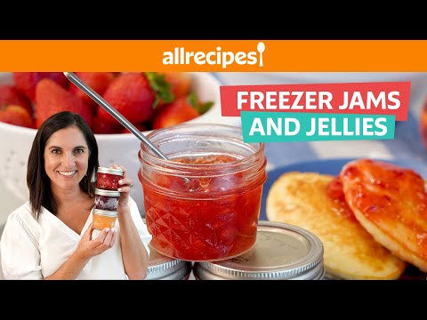 The Easiest Way To Make Delicious Homemade Jams x Jellies | Strawberry, Blueberry, x Peach Jam