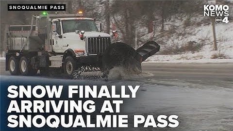 Snoqualmie Pass expects 10-15 inches of snow after blizzard warning