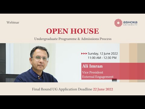 OPEN HOUSE | Undergraduate Programme & Admissions Process