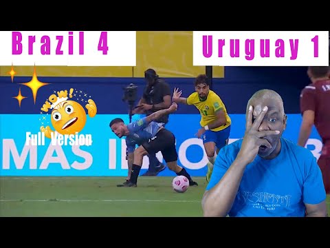 Soccer Reaction Eliminatorias | Brasil 4-1 Uruguay | Fecha 12 – Playoffs | Brazil 4-1 Uruguay