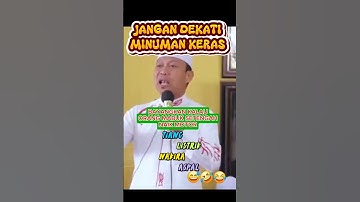 PLEASE BROTHER!! STOP!! JANGAN PERNAH!! MENDEKATI Minuman Keras #ustadzdasadlatif #ustaddasadlatif