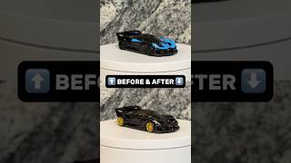 HOW TO CUSTOMIZE HOTWHEELS BUGATTI BOLIDE #hotwheels #diy #tutorial #custom #bugatti #howto