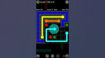Flow Free 8x8 Level 135