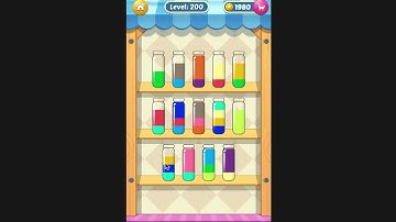 Water Sort Puzzle I Level 200 I  Facebook I SOLVED