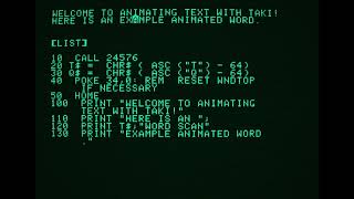 Taki - the Text Animation KIt - Micah Cowan (KansasFest/A24eVR 2024)