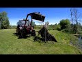 Pulling stumps with the zetor 7745