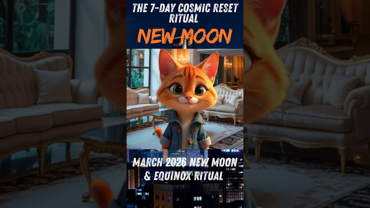 March 2026 New Moon & Equinox Cosmic Reset Ritual - YouTube