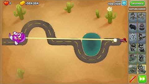 btd6 advanced challenge 06-11-2022 - One 5% BAD, One Tier 4 Tower ~ by DDJ - 2 options for win