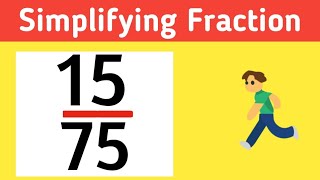 How to simplify the fraction 15/75 || 15/75 Simplified