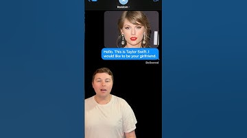 TAYLOR SWIFT!!!👸🏼 *Texting Random Numbers!* #taylorswift #shorts