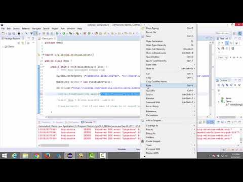 11. Selenium Training - Java Alert Pop Up - Java Language - YouTube