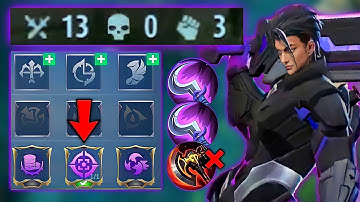 GOLD LANE ALUCARD BEST EMBLEM SET 2022!! | EASILY BULLY MARKSMAN!!! | MLBB