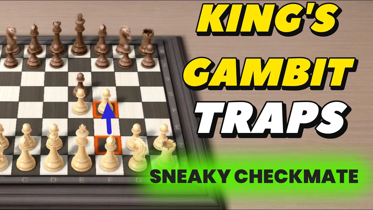 10 jebakan mematikan King's Gambit 💥 (best ever trap)