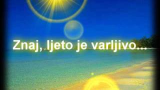 Video thumbnail of "Divlje Jagode -  Krivo je More Lyrics"