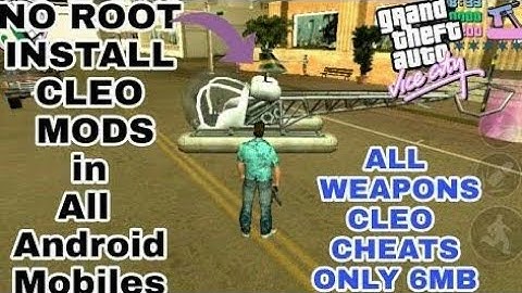 Cleo script for GTA vice city on Android for all devices