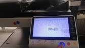 Enter Service Mode Tech Rep Konica Minolta Bizhub C554 C454 C364 C284 C224 Youtube