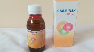 Carminex علاج غازات البطن و الانتفاخ وعسر الهضم و فقدان الشهية للاطفال و الكبار