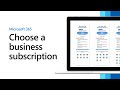 Select the Best Microsoft 365 Business Plan