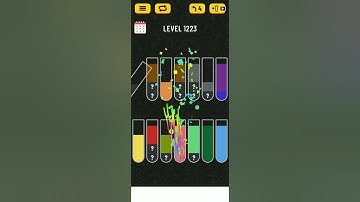 water sort puzzle level 1223 simple and easy