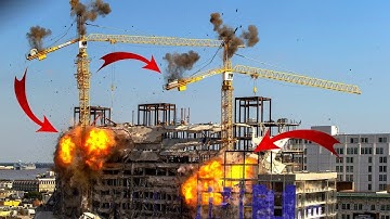 TOP 10 Dangerous Cranes Fails _ Crane Accident Heavy Equipment Gone Wrong Compilation _ Vehicle Zone