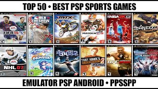 Top 50 Best Sports Games For PSP | Best PSP Games | Emulator PSP Android