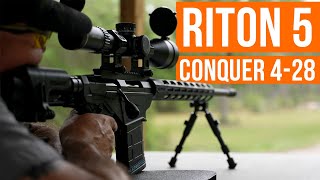 RITON 5 CONQUER 4-28x56 || Range Review