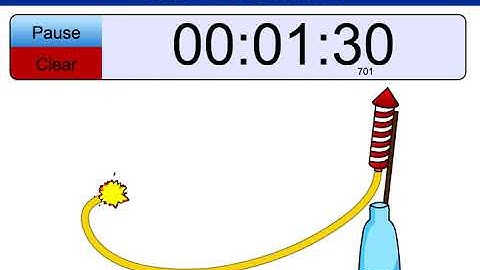 3 minute timer Rocket!