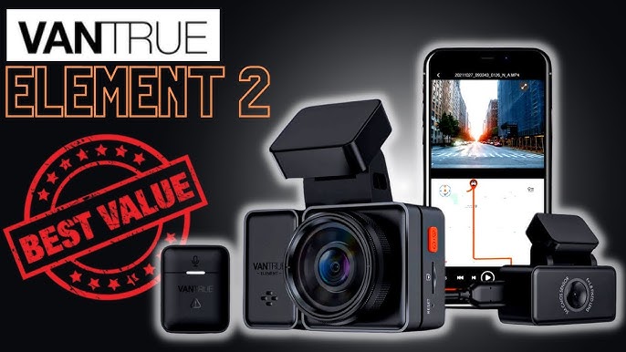 Dashcam VanTrue voiture - Element E3 - Dashcam Standard - Suricapt